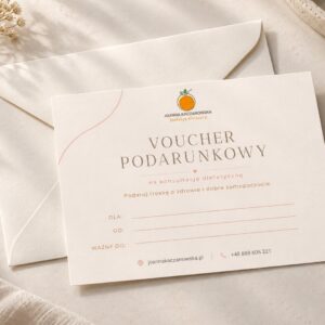 Voucher podarunkowy – Konsultacja dietetyczna 1:1